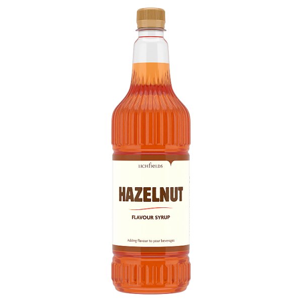 Hazelnut Flavour Syrup 1L Coffee Syrup Latte Hot Chocolate Milkshake Lichfields