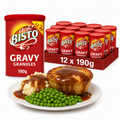 Bisto Gravy Granules 190g x12 Case Original Beef Gravy Catering Bulk Value Pack