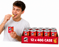 Pringles Original 40g Mini Crisps Case of 12 Snack Cans Potato Chips Multipack