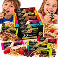 Food Connections 30 Flapjacks Assorted Mixed Flavours Snack Bars Bulk Box