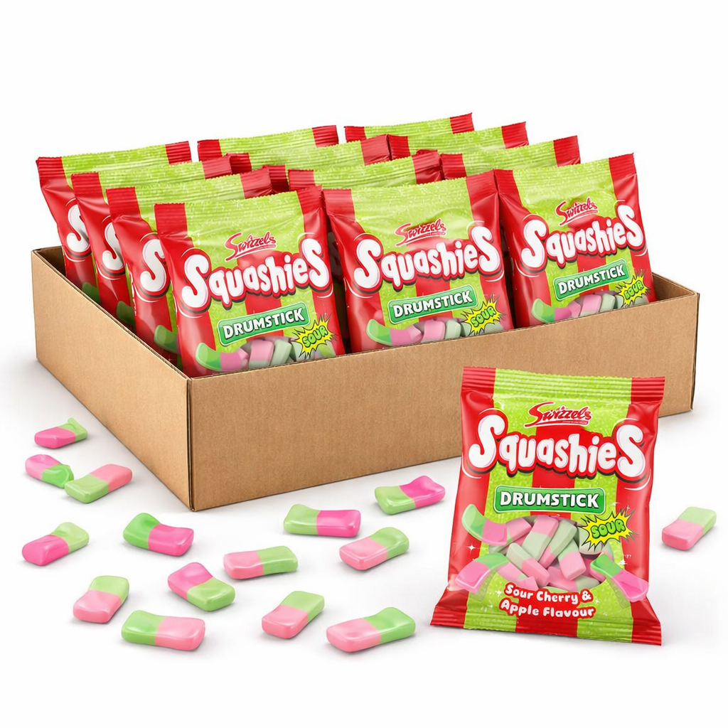 Swizzels Squashies Sour Cherry & Apple 140g