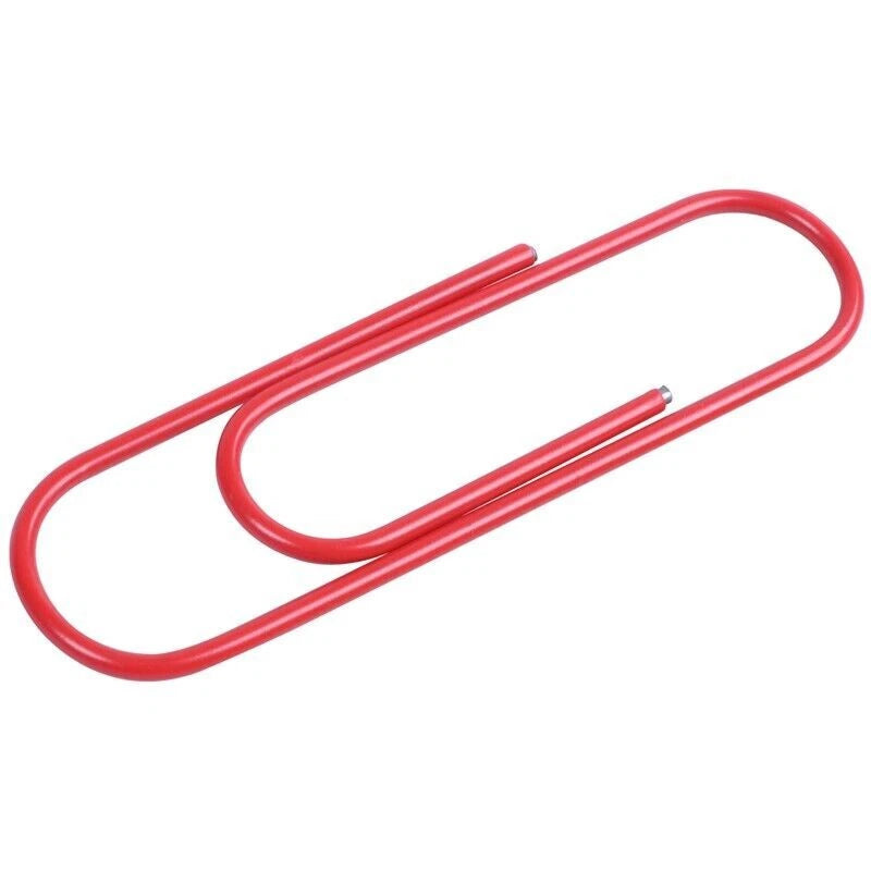 Colourful Metal Paper Clips – 50, 100 & 200 Pack (Bright Office Essentials)