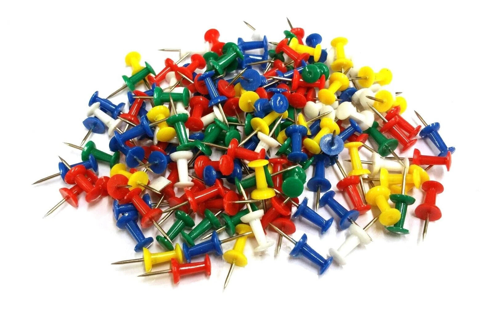 Multi-Color Push Pins for Cork Boards (Assorted Pack)