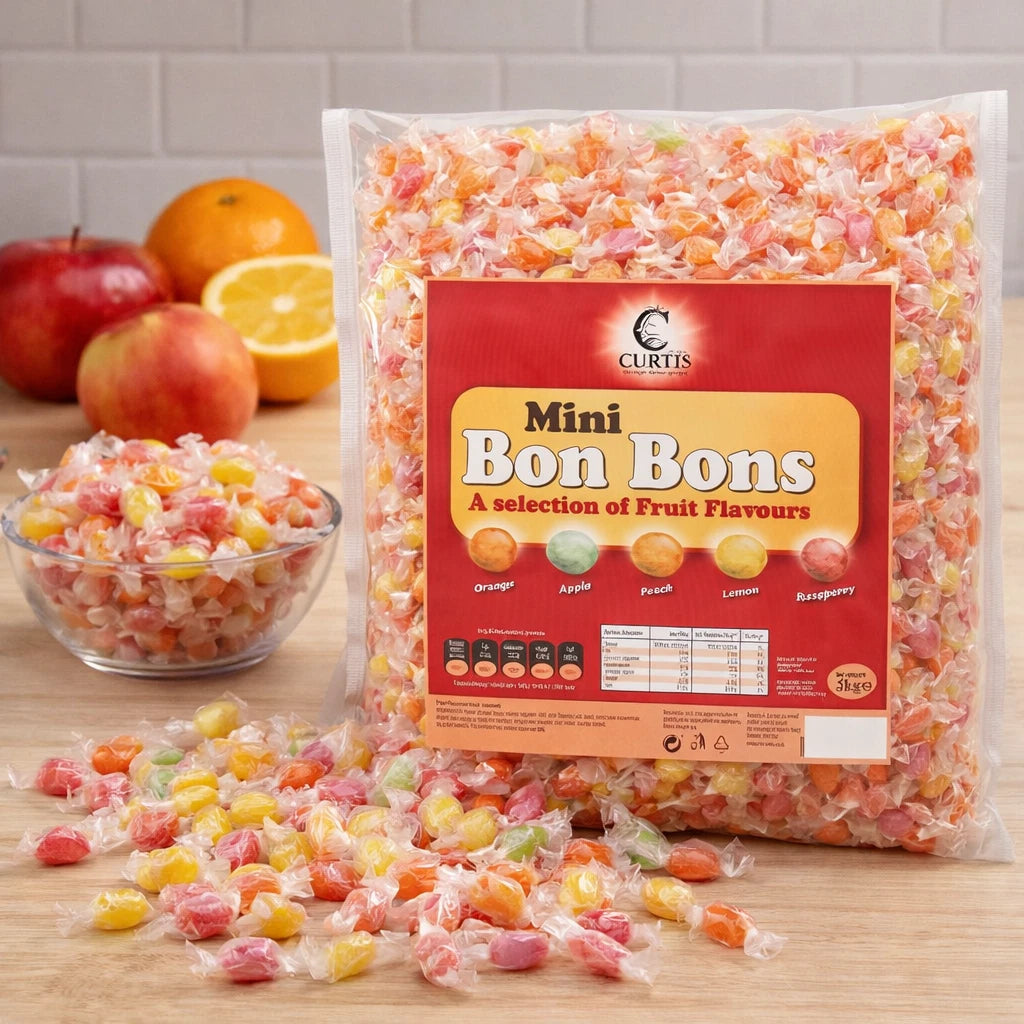 Curtis Mini Bon Bons 3kg | Assorted Fruit Flavour Sweets